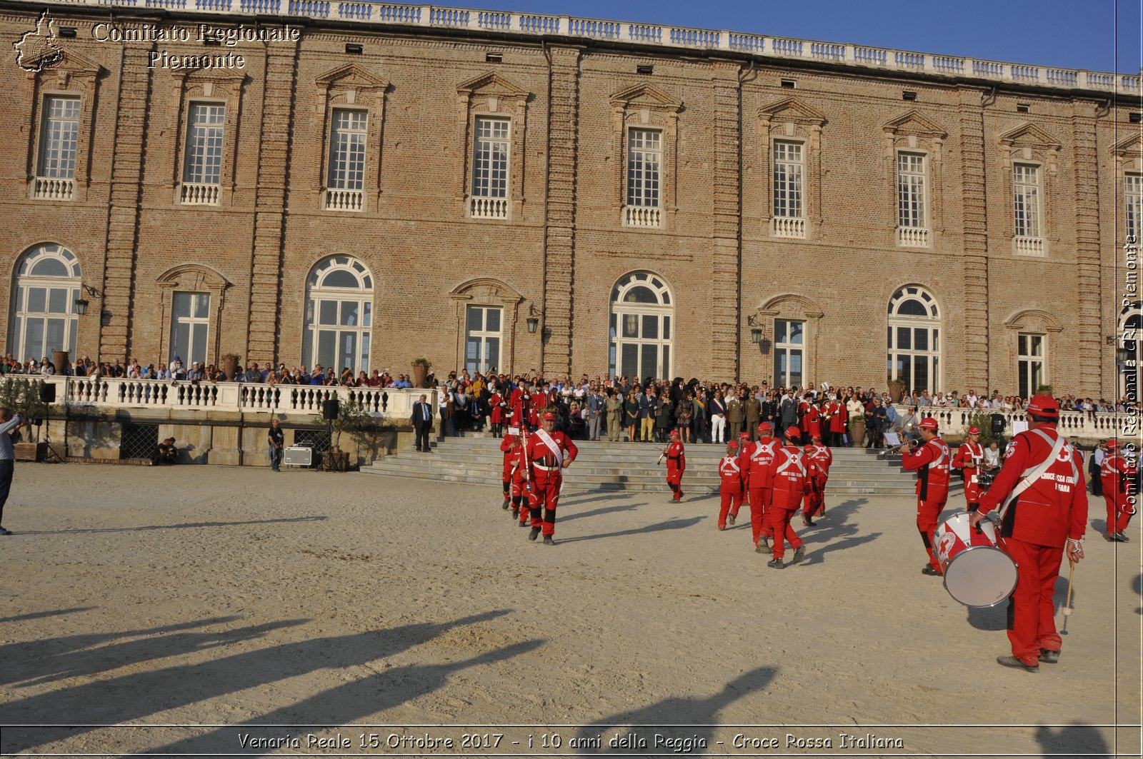 Venaria Reale 15 Ottobre 2017 - i 10 anni della Reggia - Croce Rossa Italiana- Comitato Regionale del Piemonte