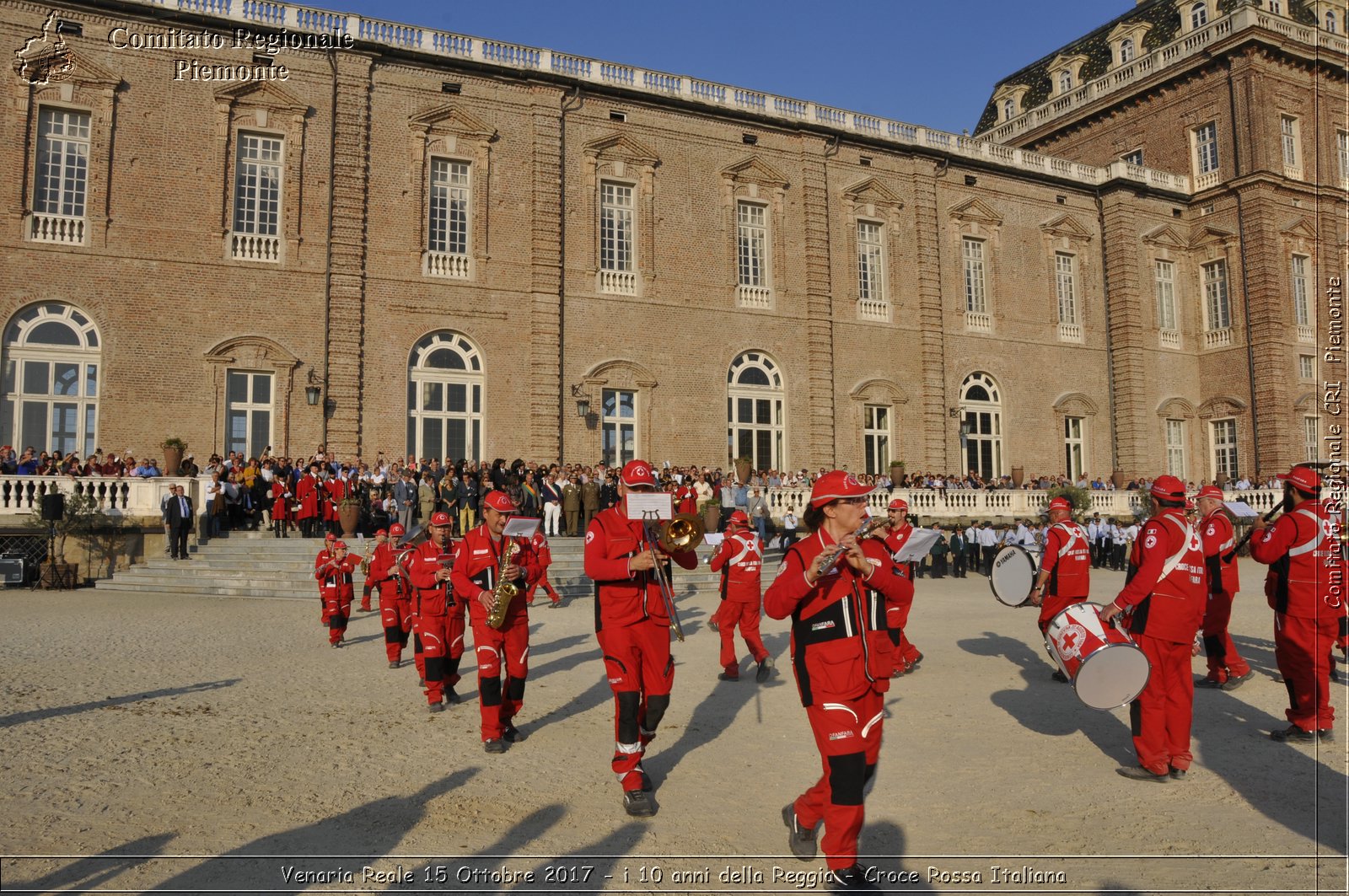 Venaria Reale 15 Ottobre 2017 - i 10 anni della Reggia - Croce Rossa Italiana- Comitato Regionale del Piemonte