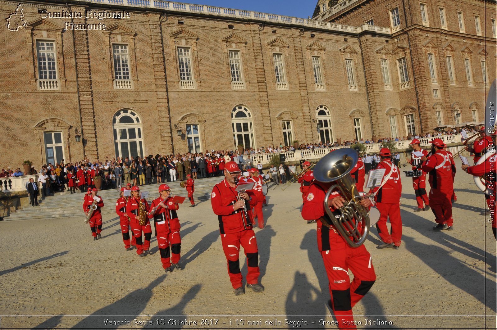 Venaria Reale 15 Ottobre 2017 - i 10 anni della Reggia - Croce Rossa Italiana- Comitato Regionale del Piemonte