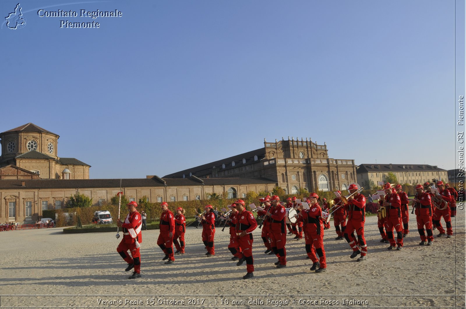 Venaria Reale 15 Ottobre 2017 - i 10 anni della Reggia - Croce Rossa Italiana- Comitato Regionale del Piemonte