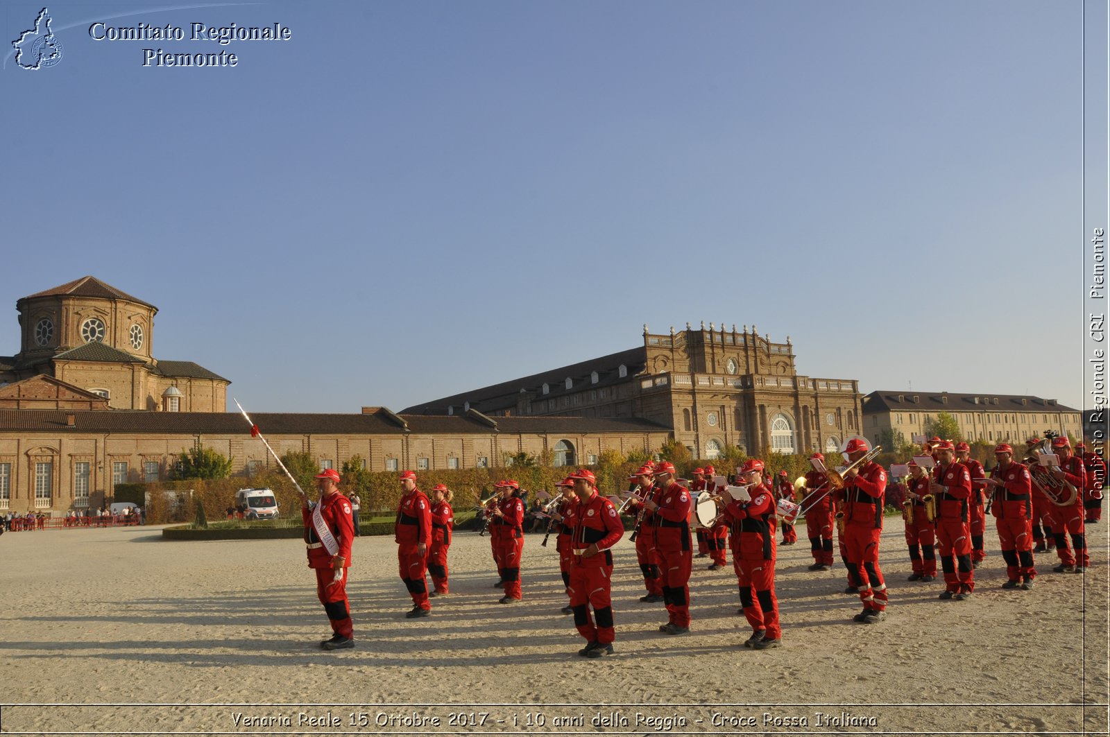 Venaria Reale 15 Ottobre 2017 - i 10 anni della Reggia - Croce Rossa Italiana- Comitato Regionale del Piemonte