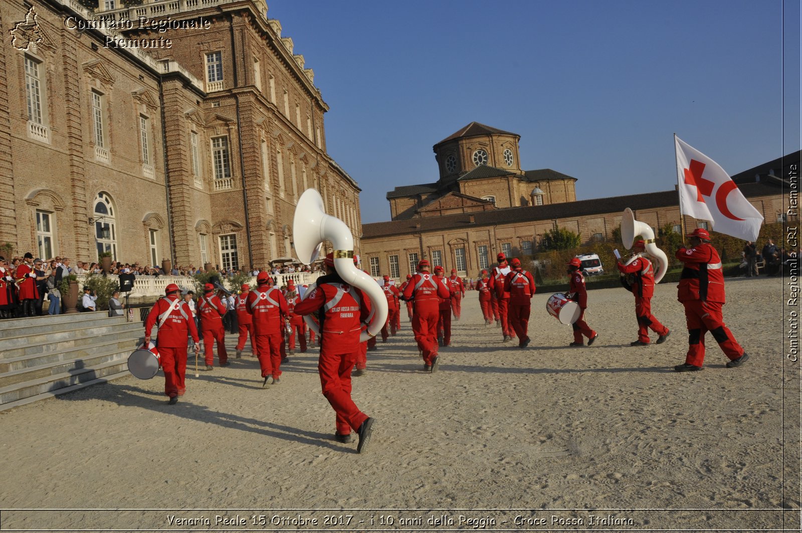 Venaria Reale 15 Ottobre 2017 - i 10 anni della Reggia - Croce Rossa Italiana- Comitato Regionale del Piemonte