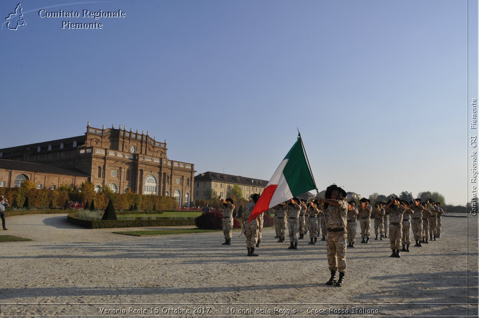 Venaria Reale 15 Ottobre 2017 - i 10 anni della Reggia - Croce Rossa Italiana- Comitato Regionale del Piemonte