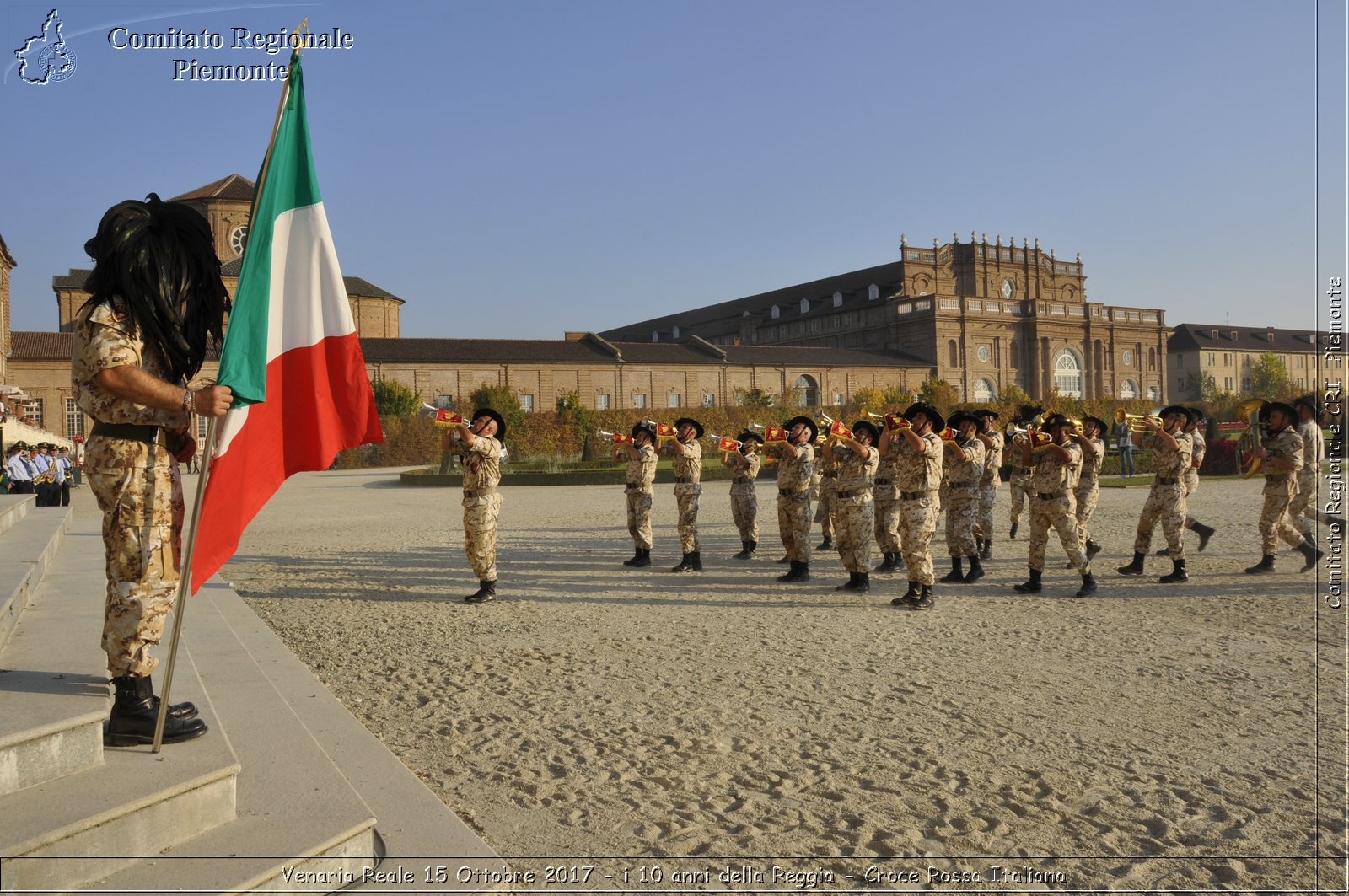 Venaria Reale 15 Ottobre 2017 - i 10 anni della Reggia - Croce Rossa Italiana- Comitato Regionale del Piemonte