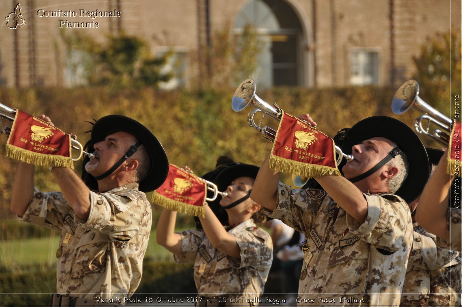 Venaria Reale 15 Ottobre 2017 - i 10 anni della Reggia - Croce Rossa Italiana- Comitato Regionale del Piemonte