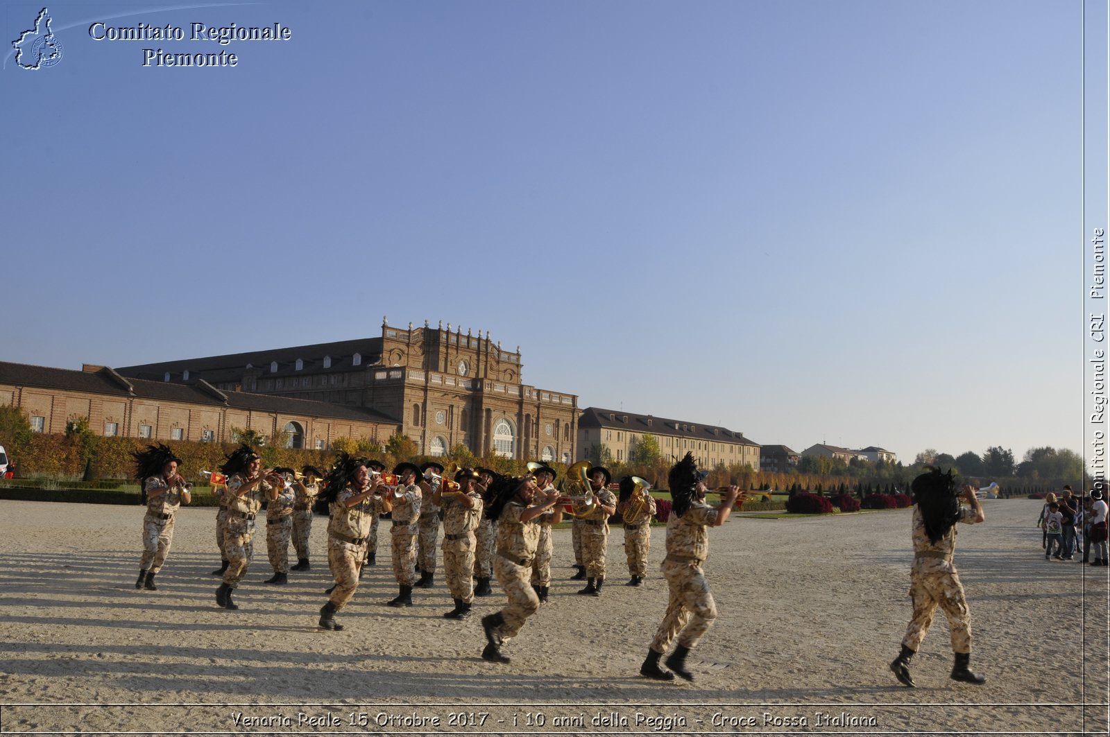 Venaria Reale 15 Ottobre 2017 - i 10 anni della Reggia - Croce Rossa Italiana- Comitato Regionale del Piemonte