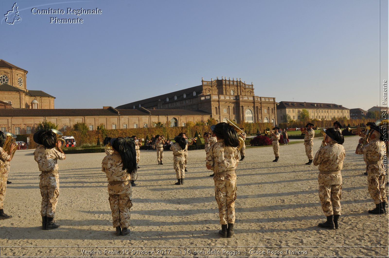 Venaria Reale 15 Ottobre 2017 - i 10 anni della Reggia - Croce Rossa Italiana- Comitato Regionale del Piemonte