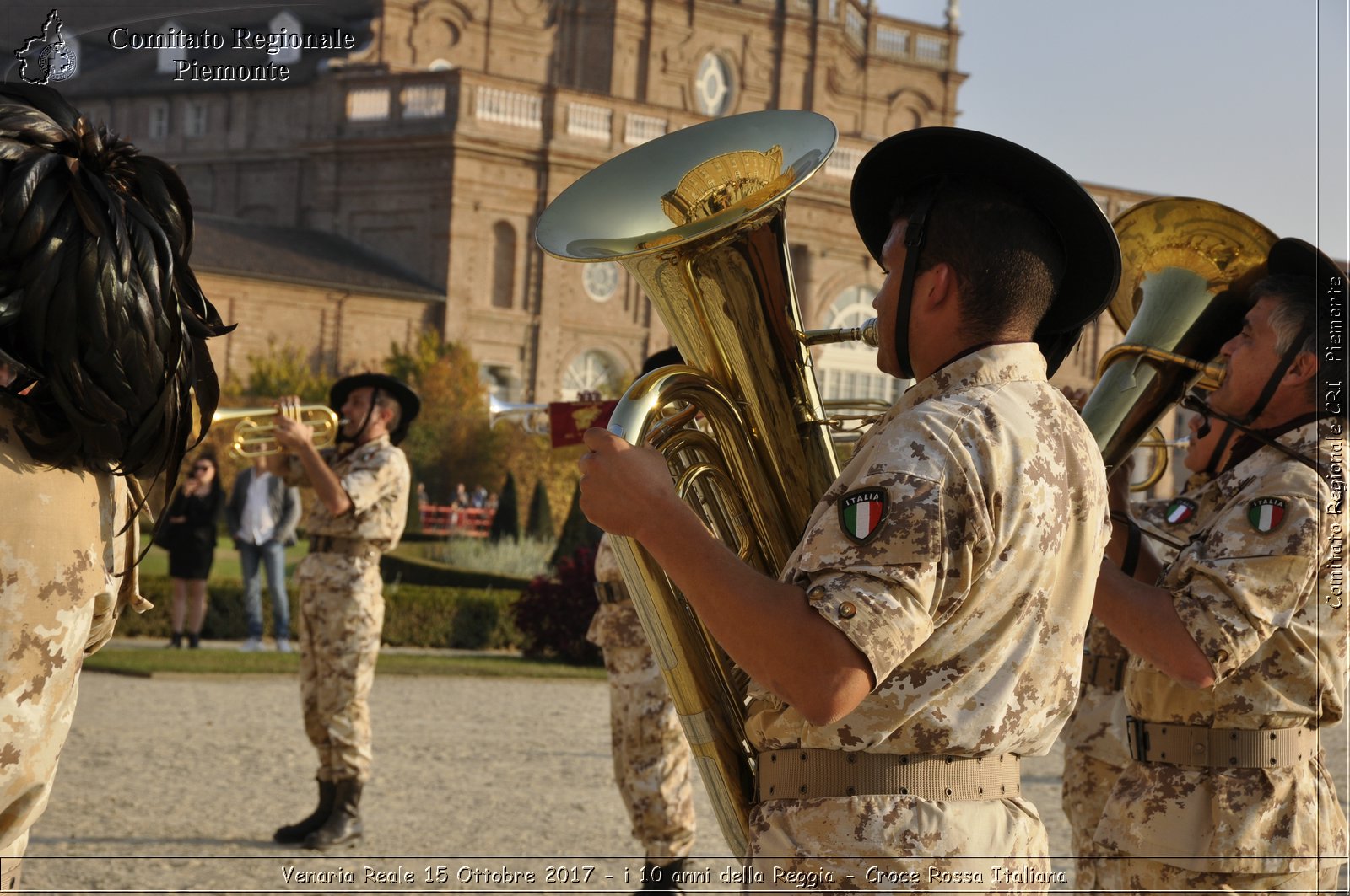 Venaria Reale 15 Ottobre 2017 - i 10 anni della Reggia - Croce Rossa Italiana- Comitato Regionale del Piemonte