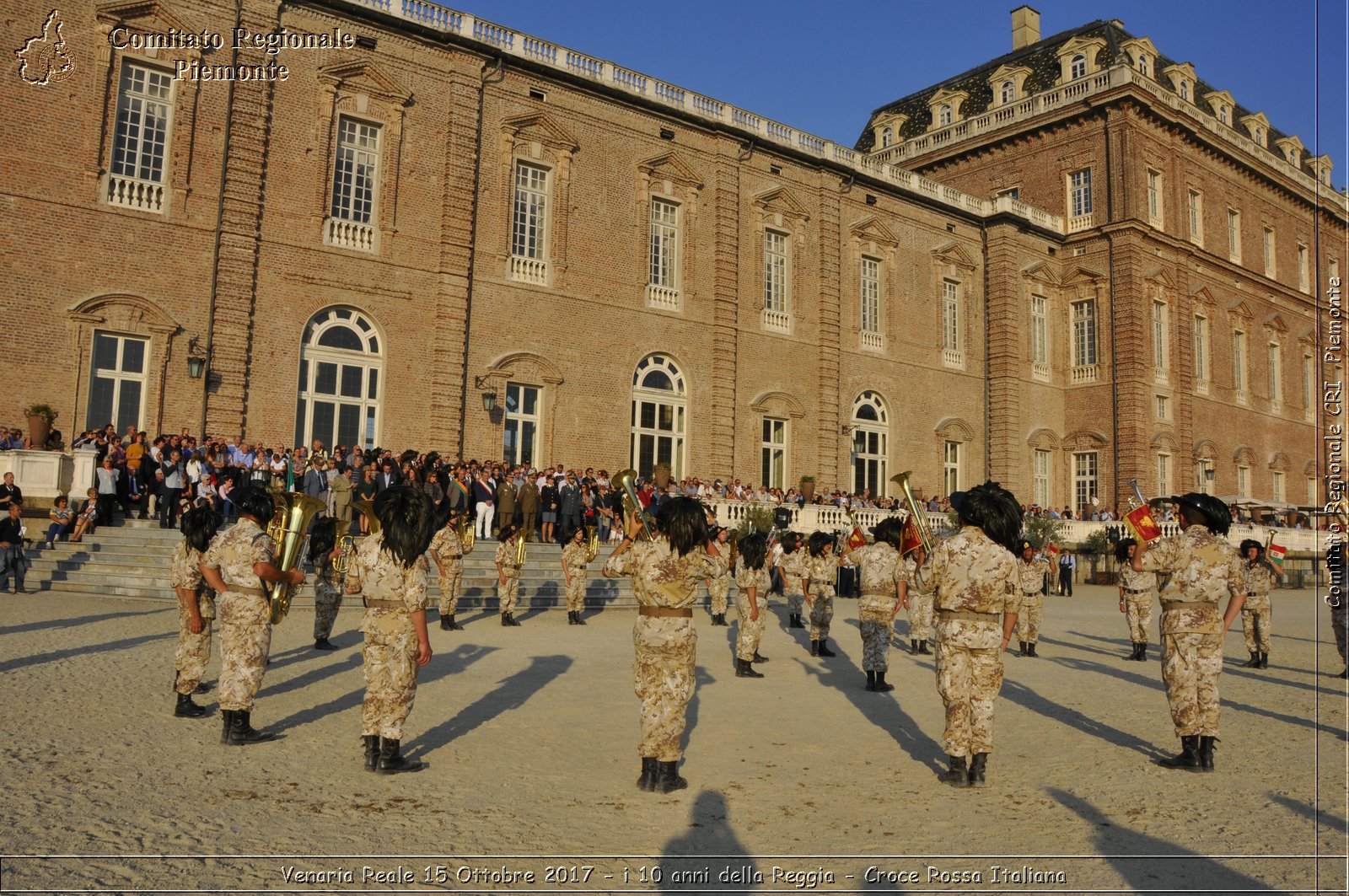 Venaria Reale 15 Ottobre 2017 - i 10 anni della Reggia - Croce Rossa Italiana- Comitato Regionale del Piemonte