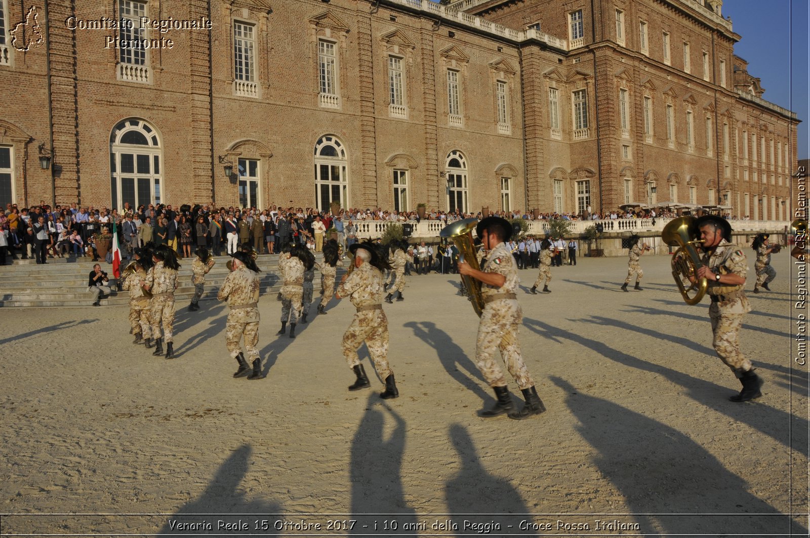 Venaria Reale 15 Ottobre 2017 - i 10 anni della Reggia - Croce Rossa Italiana- Comitato Regionale del Piemonte