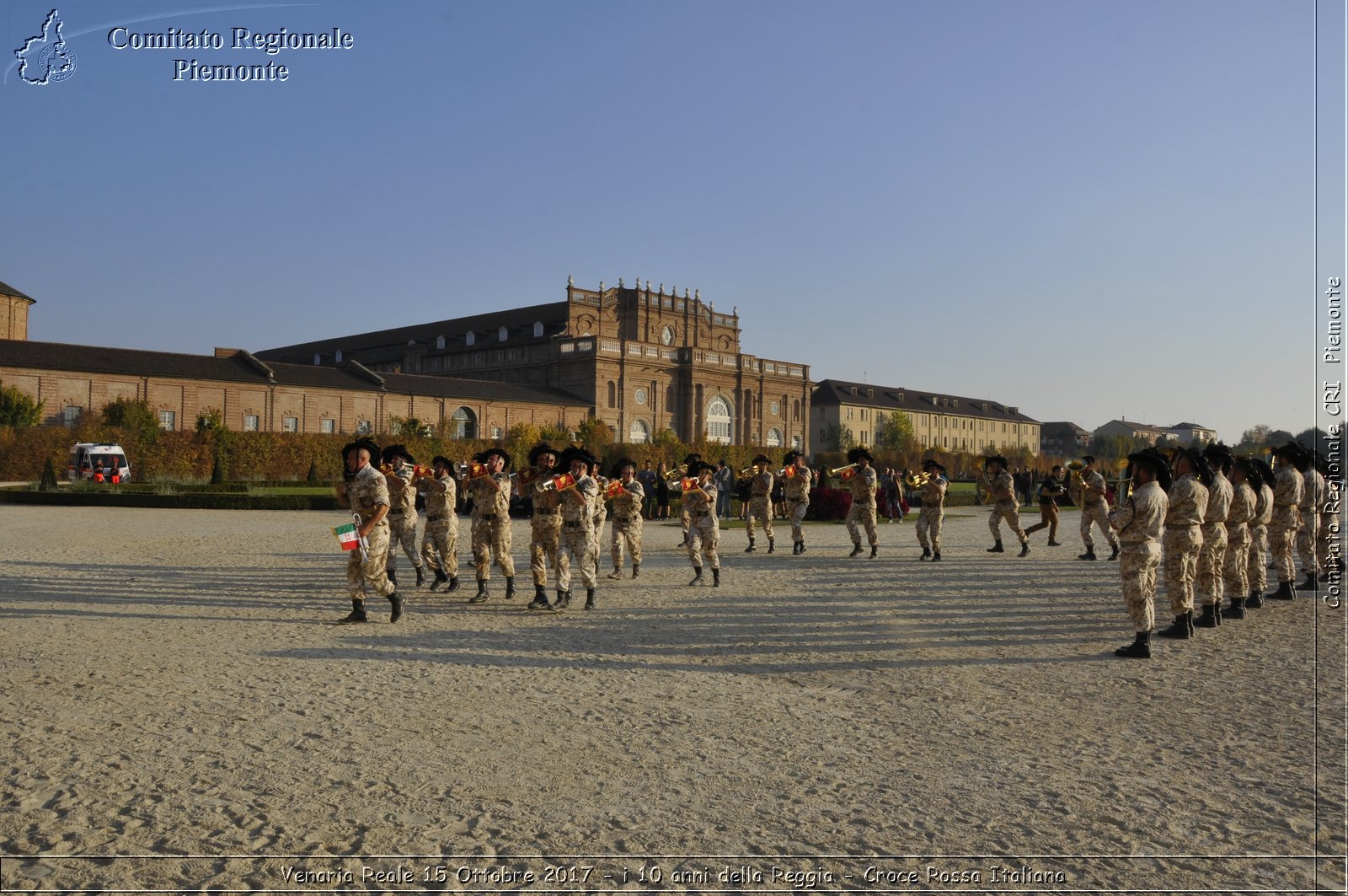 Venaria Reale 15 Ottobre 2017 - i 10 anni della Reggia - Croce Rossa Italiana- Comitato Regionale del Piemonte