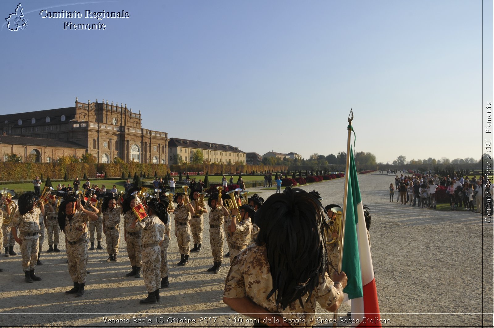 Venaria Reale 15 Ottobre 2017 - i 10 anni della Reggia - Croce Rossa Italiana- Comitato Regionale del Piemonte