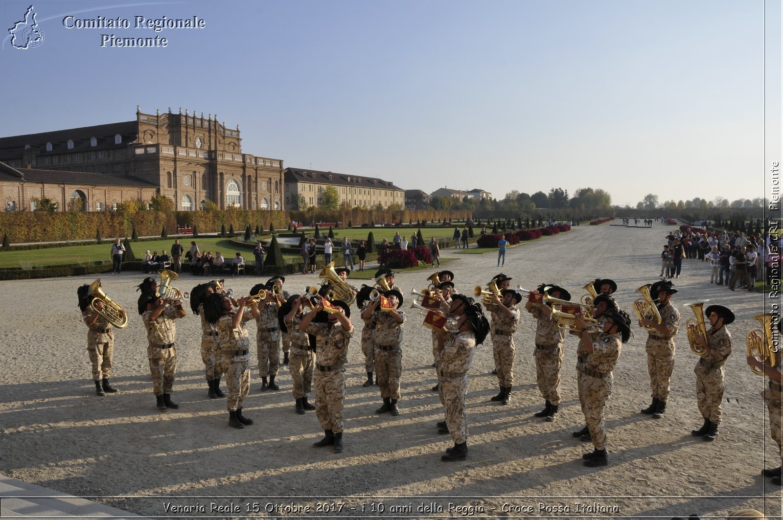 Venaria Reale 15 Ottobre 2017 - i 10 anni della Reggia - Croce Rossa Italiana- Comitato Regionale del Piemonte