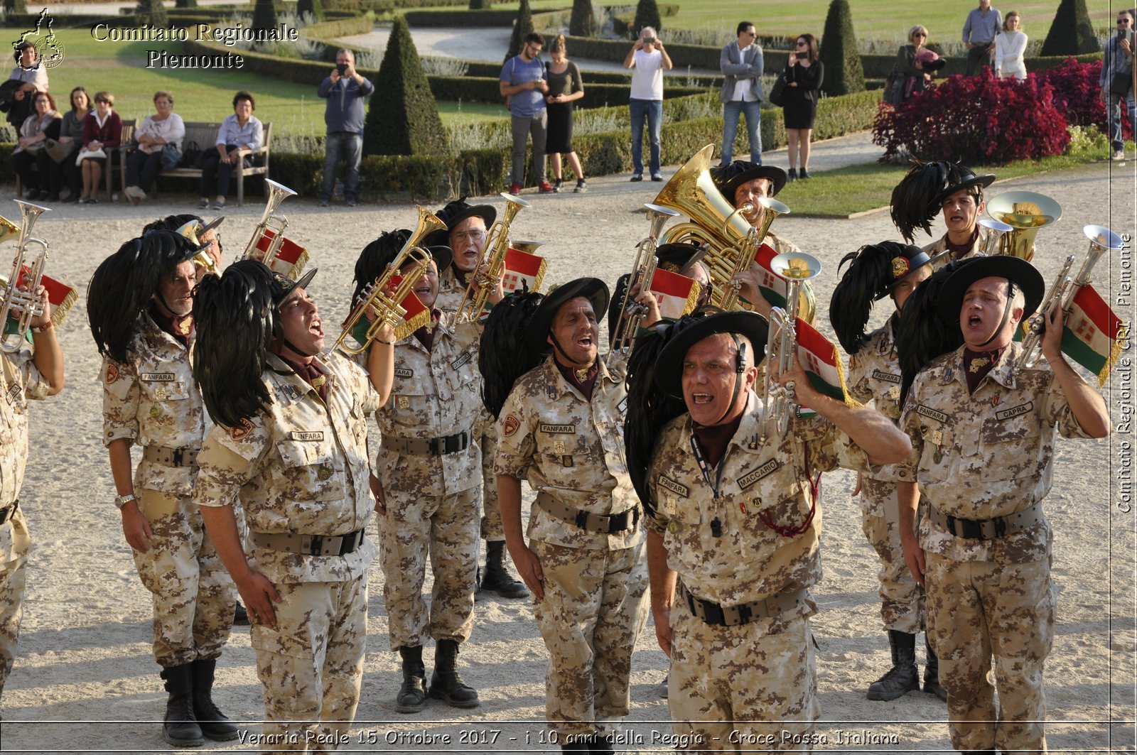 Venaria Reale 15 Ottobre 2017 - i 10 anni della Reggia - Croce Rossa Italiana- Comitato Regionale del Piemonte