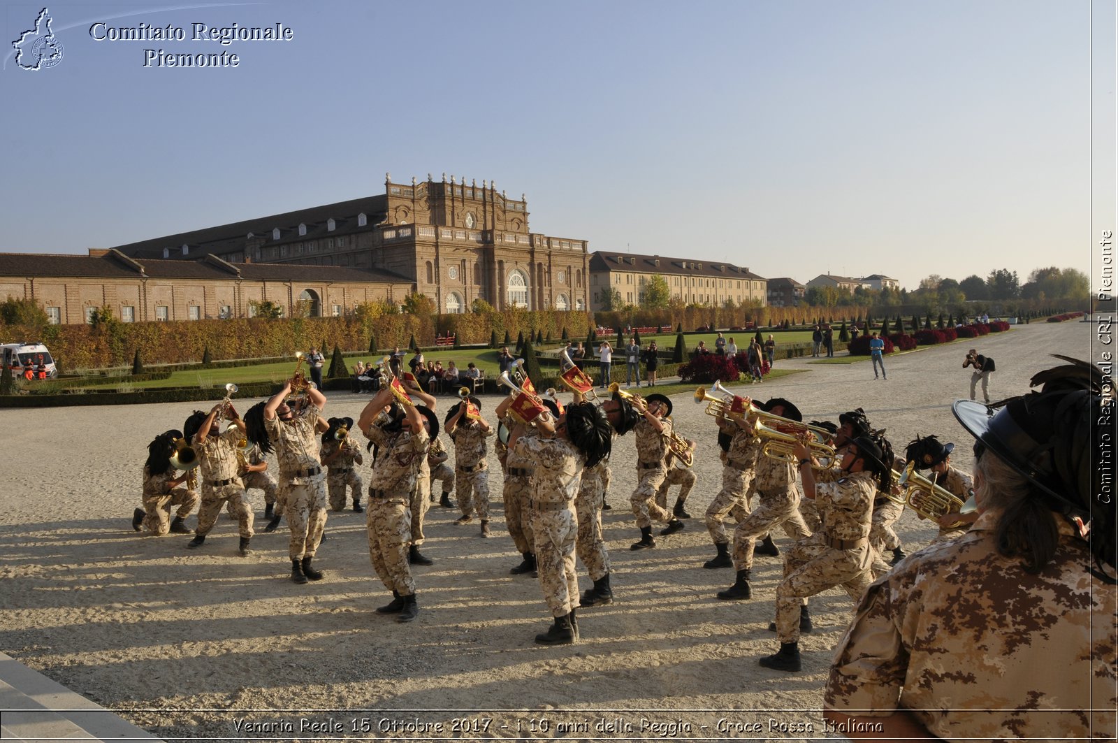 Venaria Reale 15 Ottobre 2017 - i 10 anni della Reggia - Croce Rossa Italiana- Comitato Regionale del Piemonte