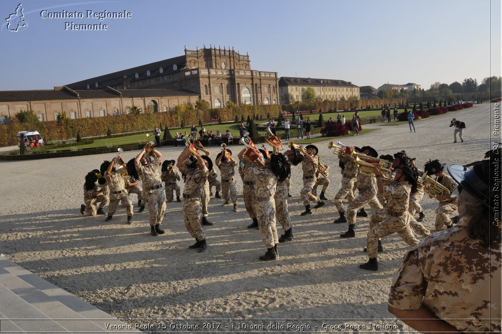 Venaria Reale 15 Ottobre 2017 - i 10 anni della Reggia - Croce Rossa Italiana- Comitato Regionale del Piemonte