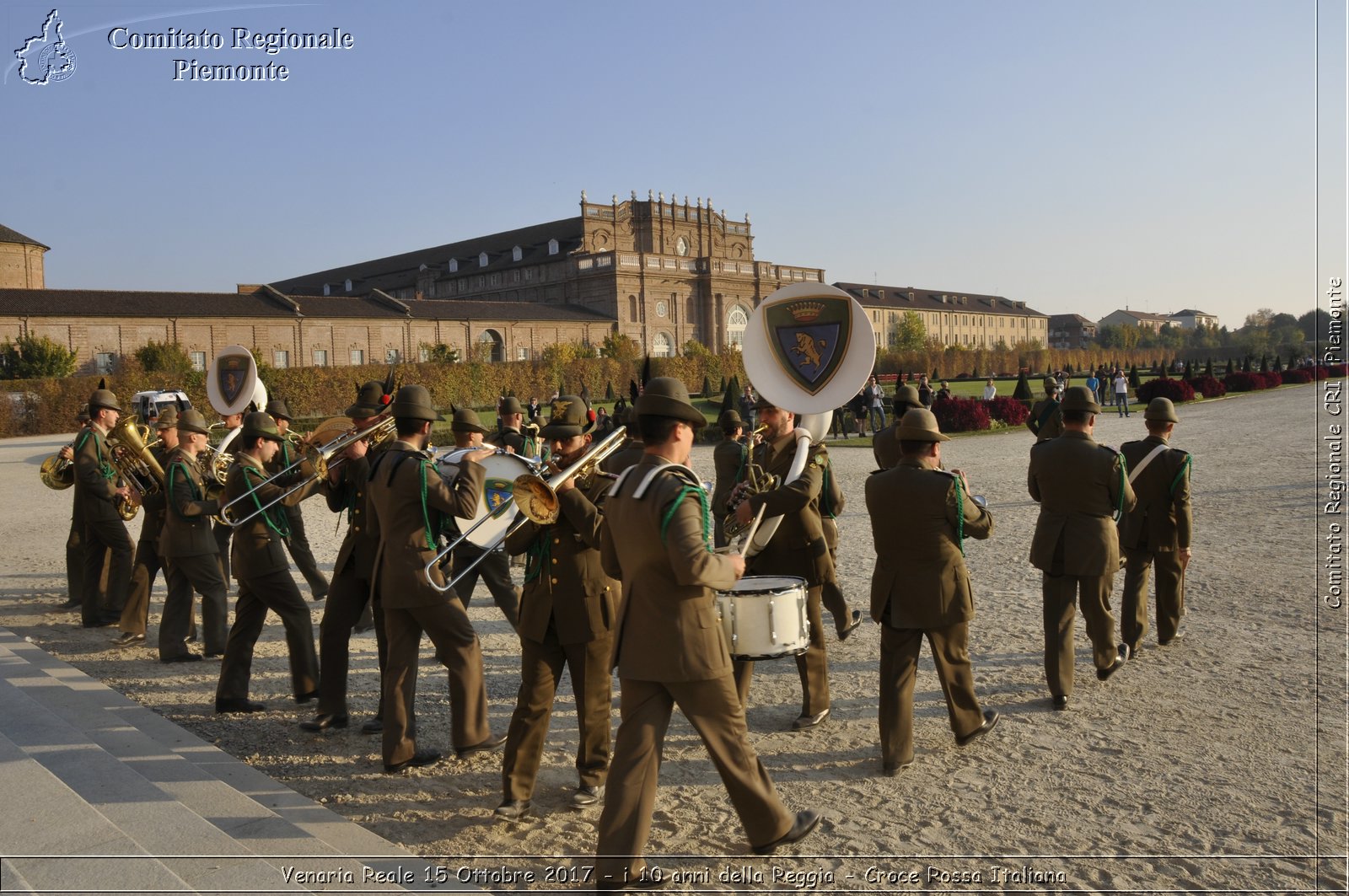 Venaria Reale 15 Ottobre 2017 - i 10 anni della Reggia - Croce Rossa Italiana- Comitato Regionale del Piemonte