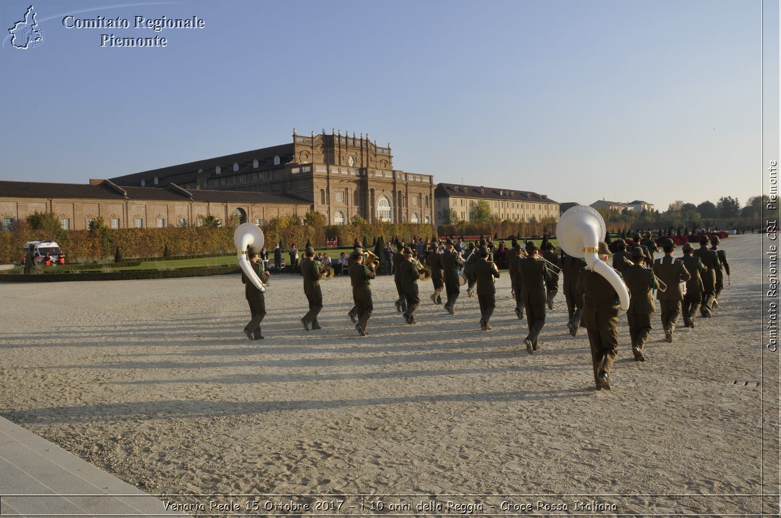 Venaria Reale 15 Ottobre 2017 - i 10 anni della Reggia - Croce Rossa Italiana- Comitato Regionale del Piemonte