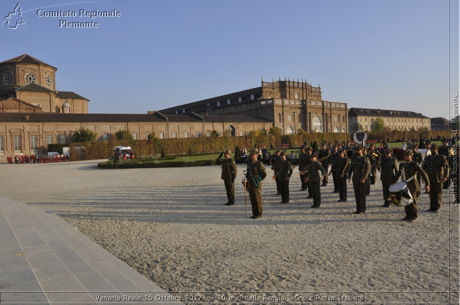 Venaria Reale 15 Ottobre 2017 - i 10 anni della Reggia - Croce Rossa Italiana- Comitato Regionale del Piemonte