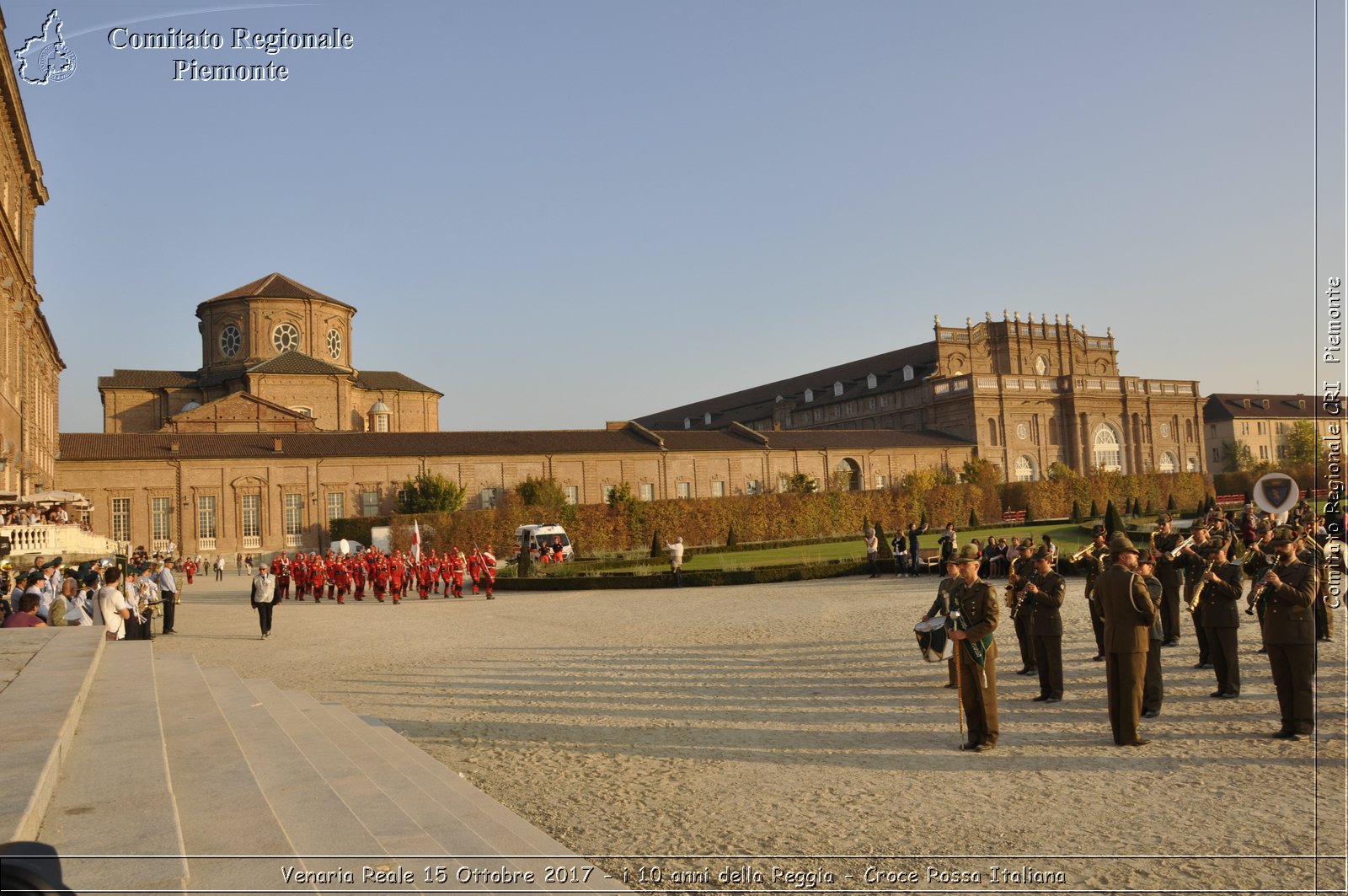 Venaria Reale 15 Ottobre 2017 - i 10 anni della Reggia - Croce Rossa Italiana- Comitato Regionale del Piemonte