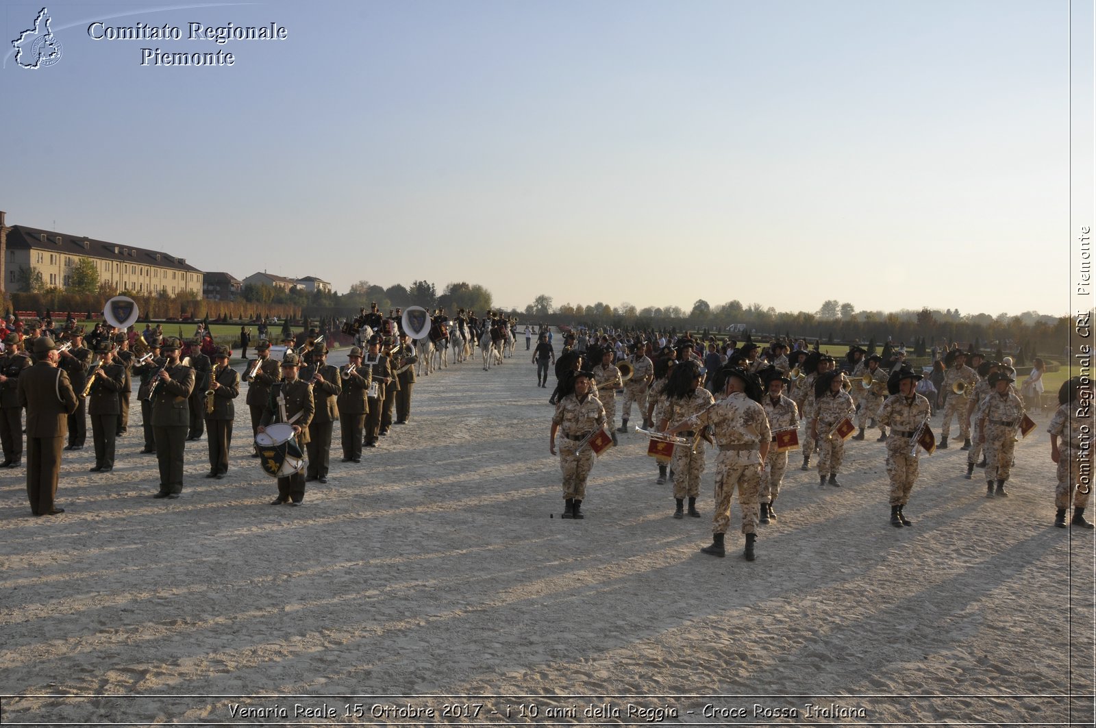 Venaria Reale 15 Ottobre 2017 - i 10 anni della Reggia - Croce Rossa Italiana- Comitato Regionale del Piemonte