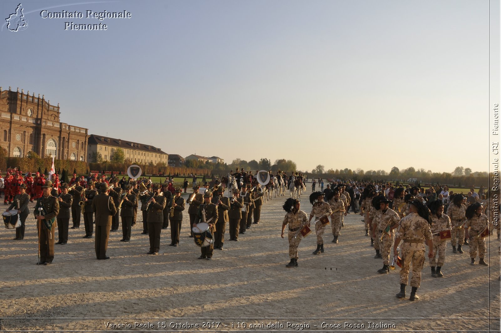 Venaria Reale 15 Ottobre 2017 - i 10 anni della Reggia - Croce Rossa Italiana- Comitato Regionale del Piemonte