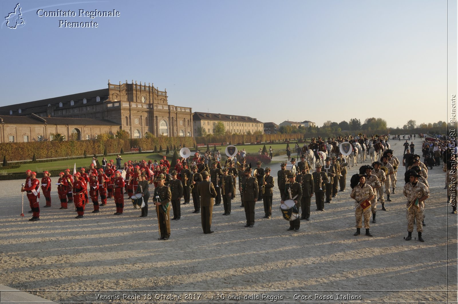 Venaria Reale 15 Ottobre 2017 - i 10 anni della Reggia - Croce Rossa Italiana- Comitato Regionale del Piemonte