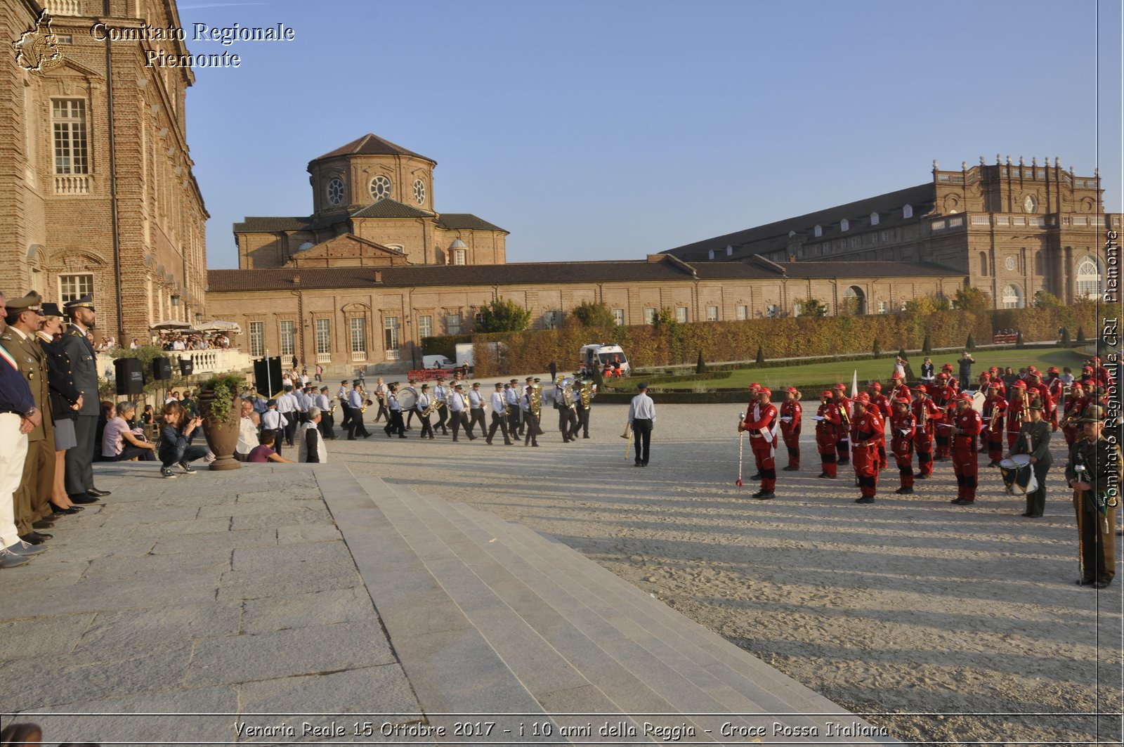 Venaria Reale 15 Ottobre 2017 - i 10 anni della Reggia - Croce Rossa Italiana- Comitato Regionale del Piemonte