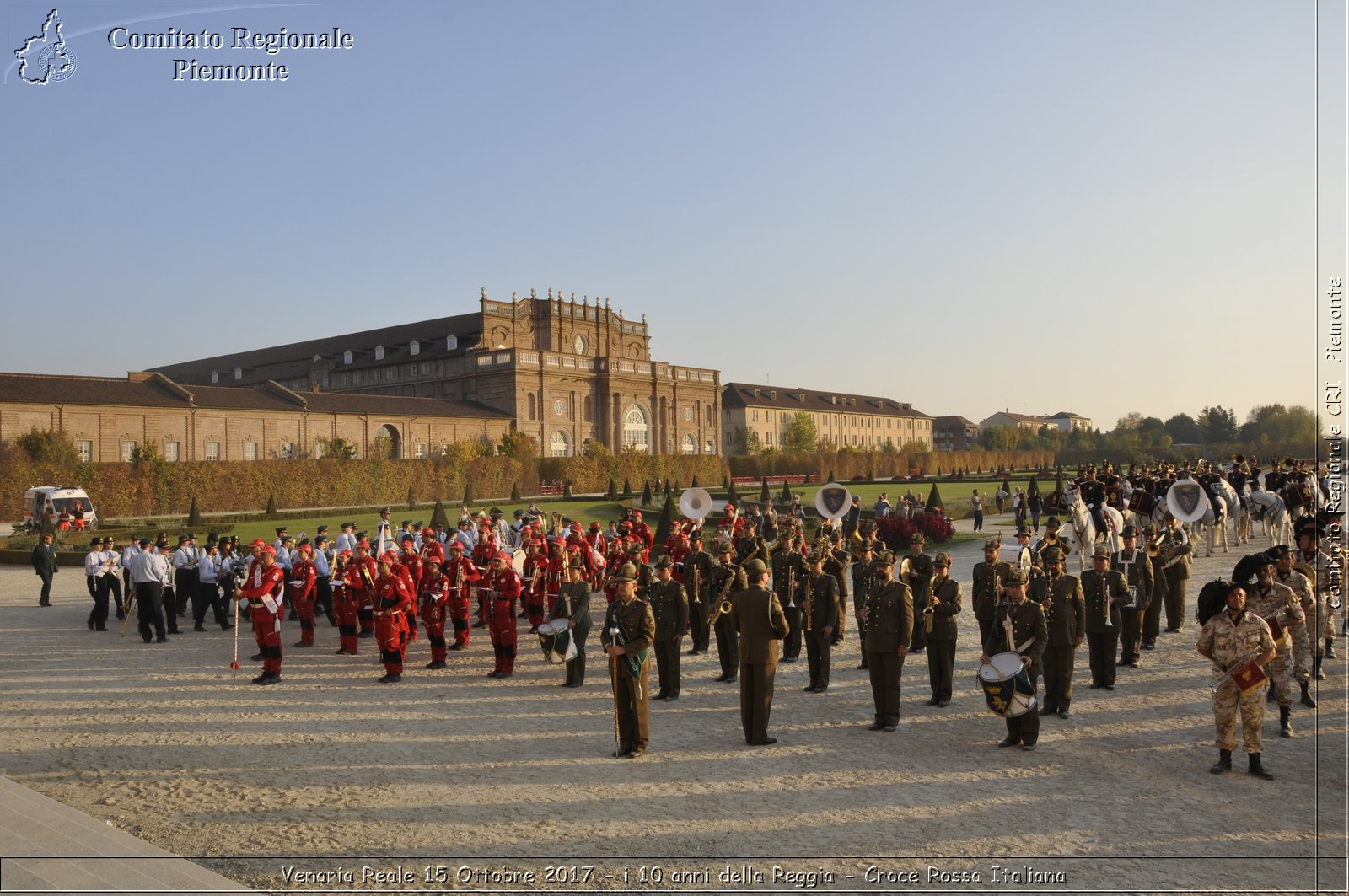 Venaria Reale 15 Ottobre 2017 - i 10 anni della Reggia - Croce Rossa Italiana- Comitato Regionale del Piemonte