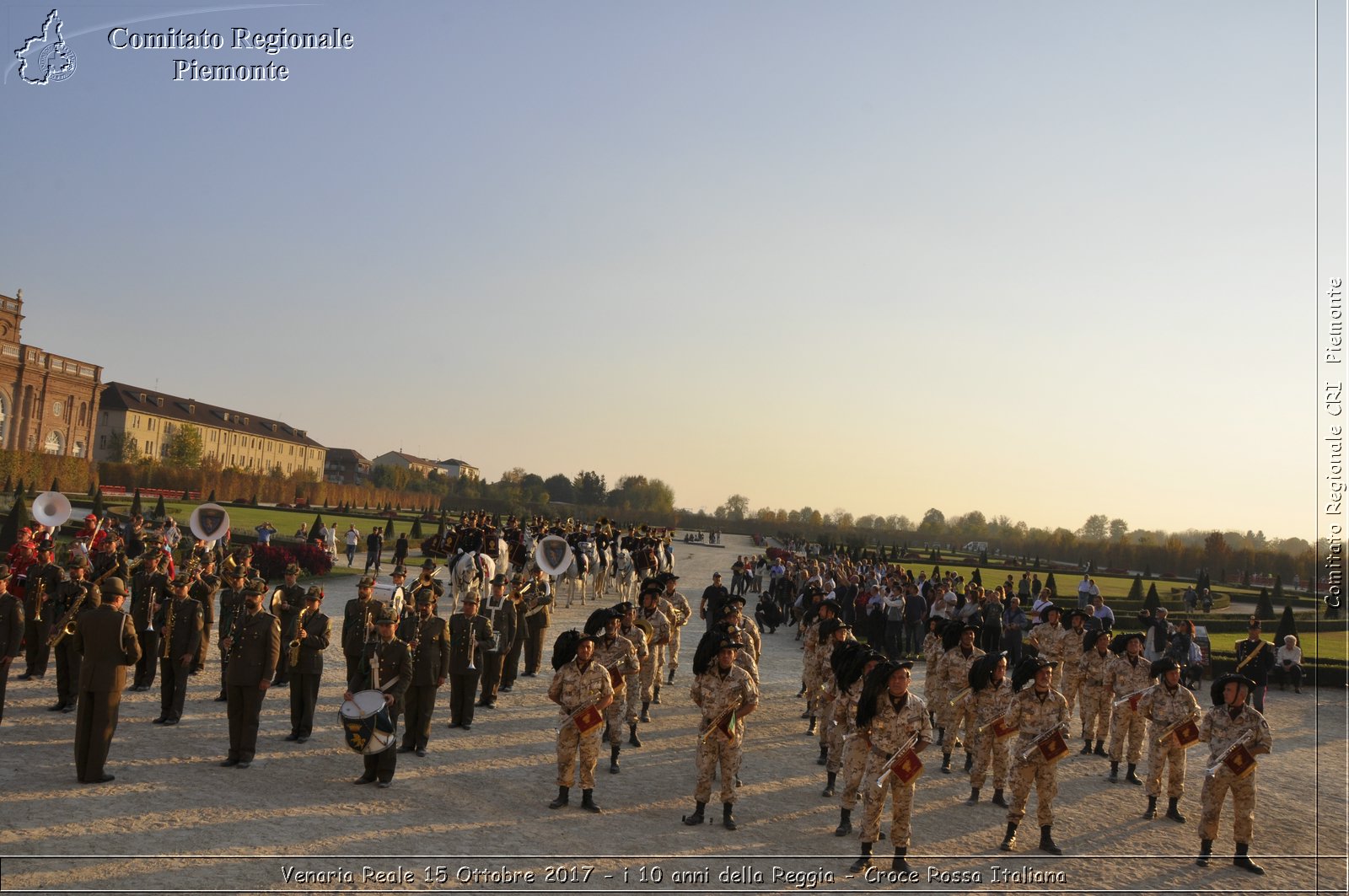 Venaria Reale 15 Ottobre 2017 - i 10 anni della Reggia - Croce Rossa Italiana- Comitato Regionale del Piemonte