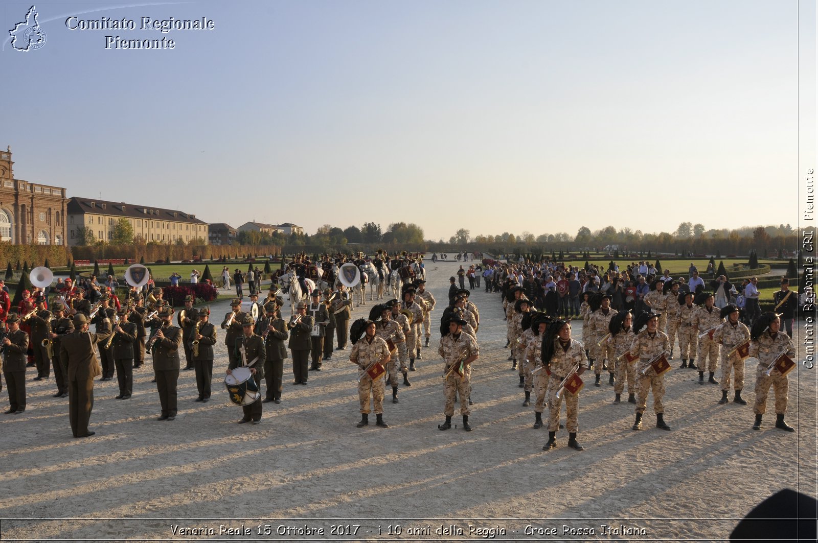 Venaria Reale 15 Ottobre 2017 - i 10 anni della Reggia - Croce Rossa Italiana- Comitato Regionale del Piemonte