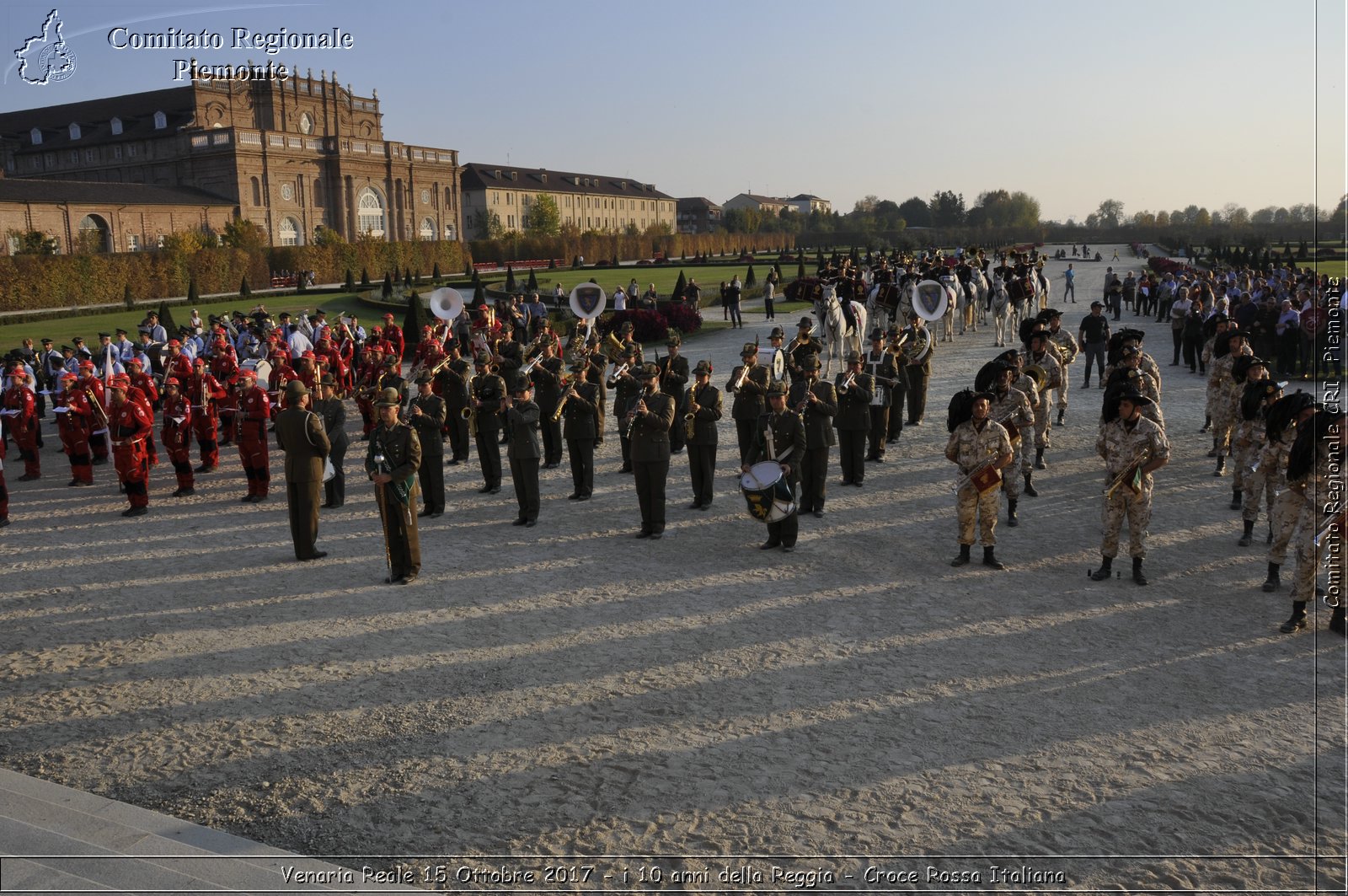 Venaria Reale 15 Ottobre 2017 - i 10 anni della Reggia - Croce Rossa Italiana- Comitato Regionale del Piemonte