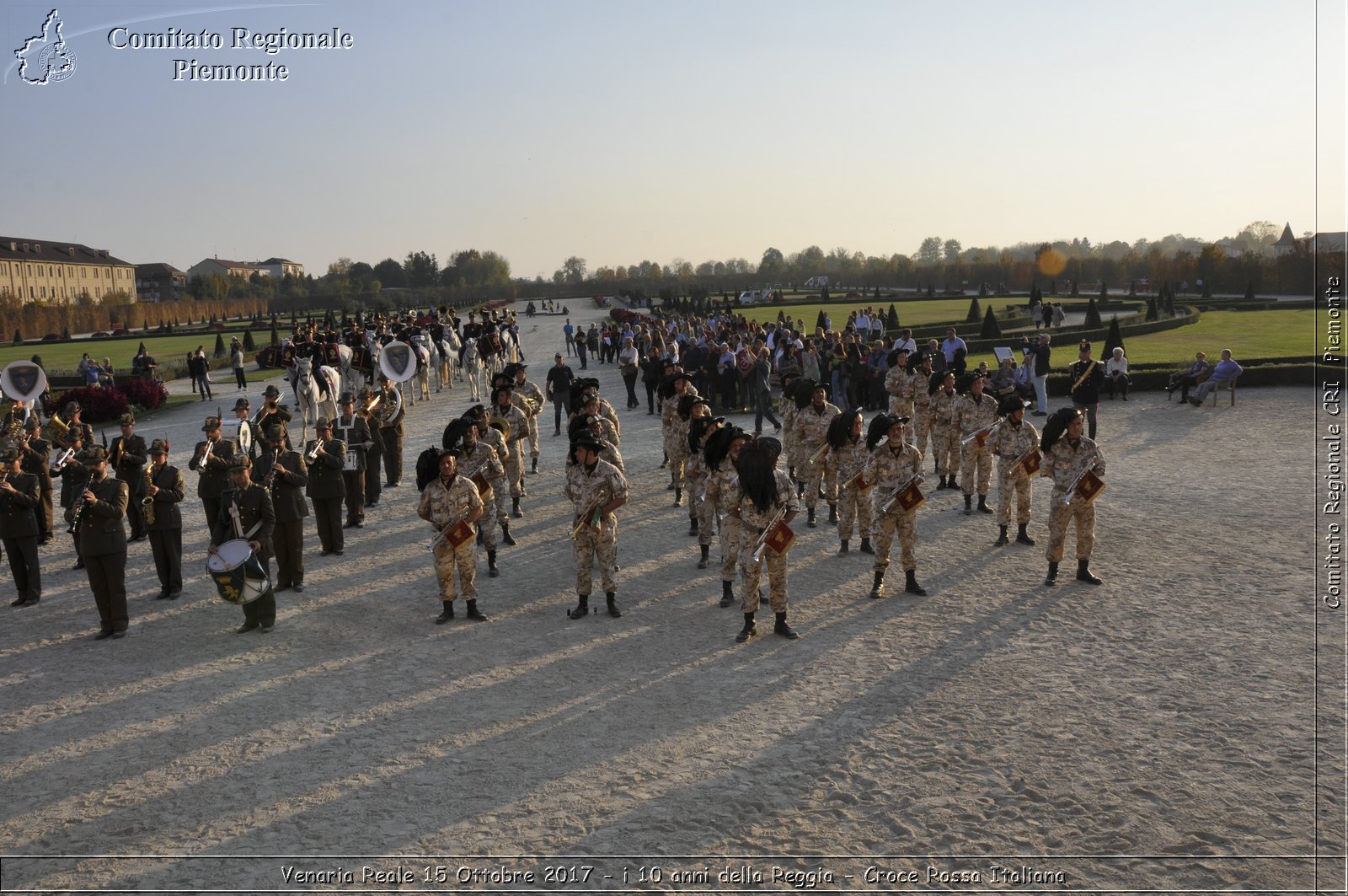 Venaria Reale 15 Ottobre 2017 - i 10 anni della Reggia - Croce Rossa Italiana- Comitato Regionale del Piemonte