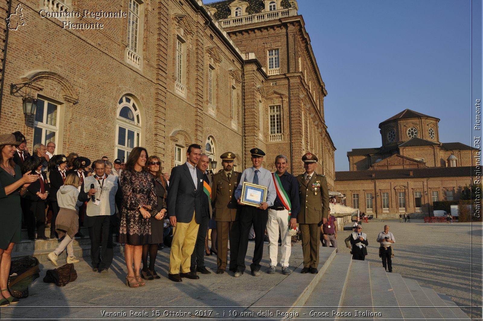 Venaria Reale 15 Ottobre 2017 - i 10 anni della Reggia - Croce Rossa Italiana- Comitato Regionale del Piemonte