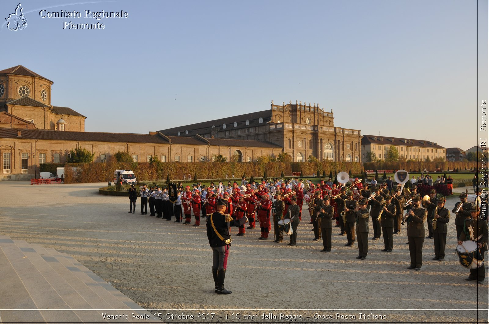 Venaria Reale 15 Ottobre 2017 - i 10 anni della Reggia - Croce Rossa Italiana- Comitato Regionale del Piemonte