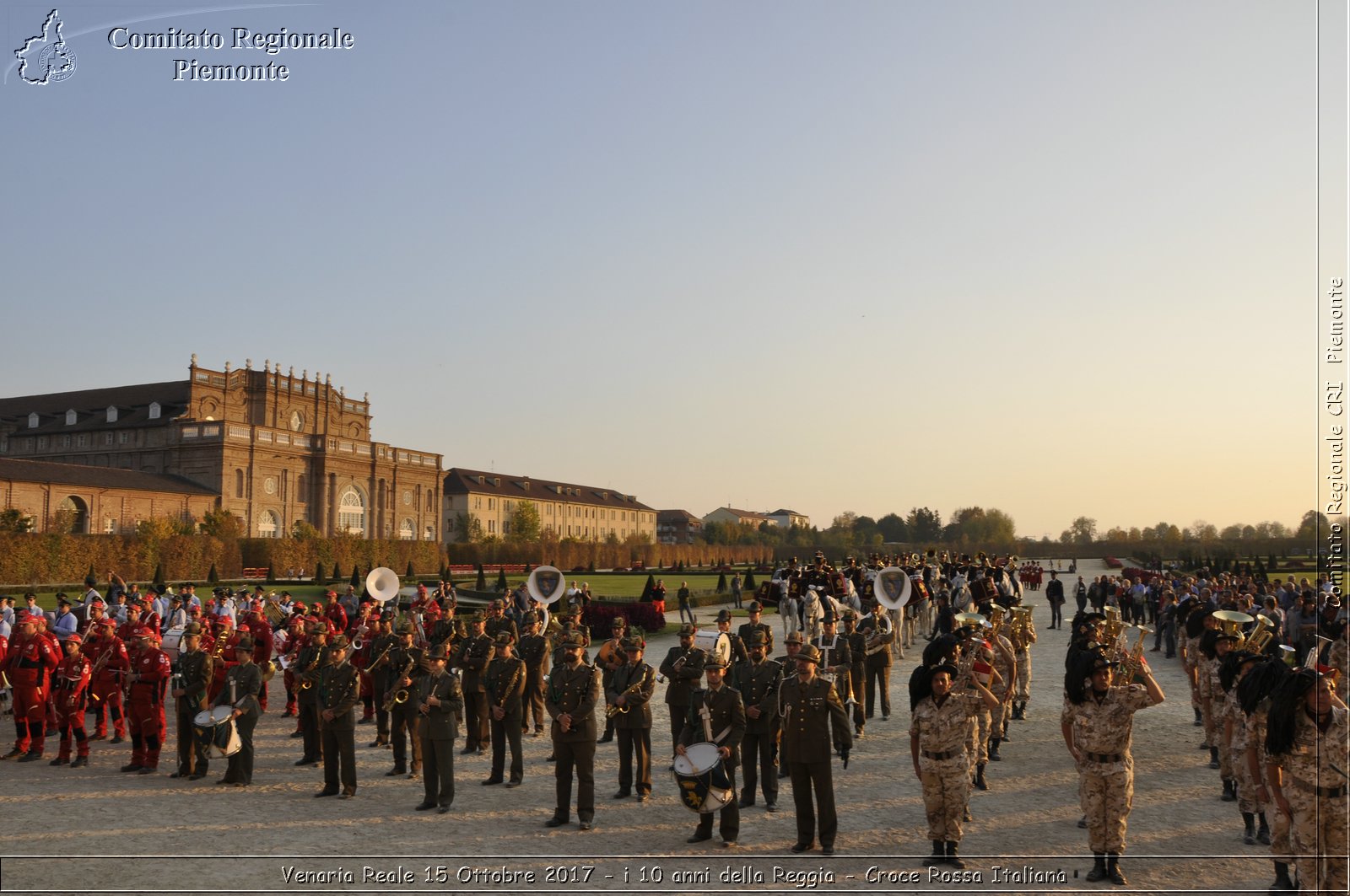 Venaria Reale 15 Ottobre 2017 - i 10 anni della Reggia - Croce Rossa Italiana- Comitato Regionale del Piemonte