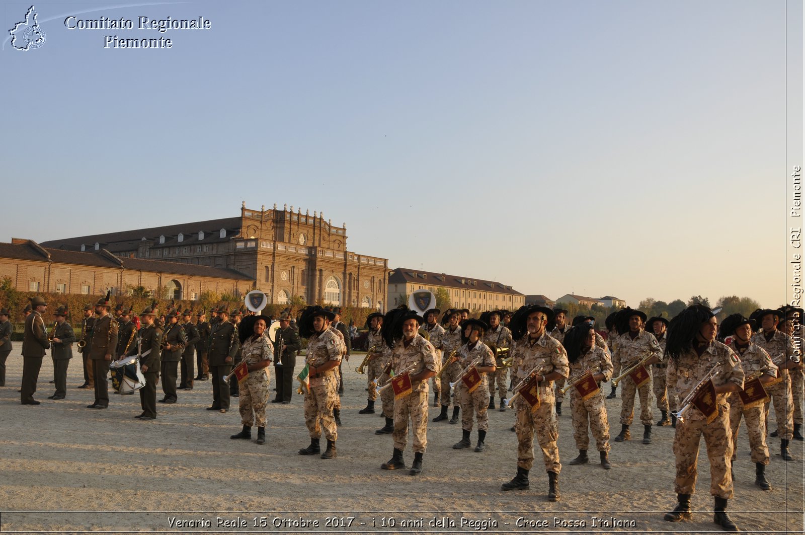 Venaria Reale 15 Ottobre 2017 - i 10 anni della Reggia - Croce Rossa Italiana- Comitato Regionale del Piemonte