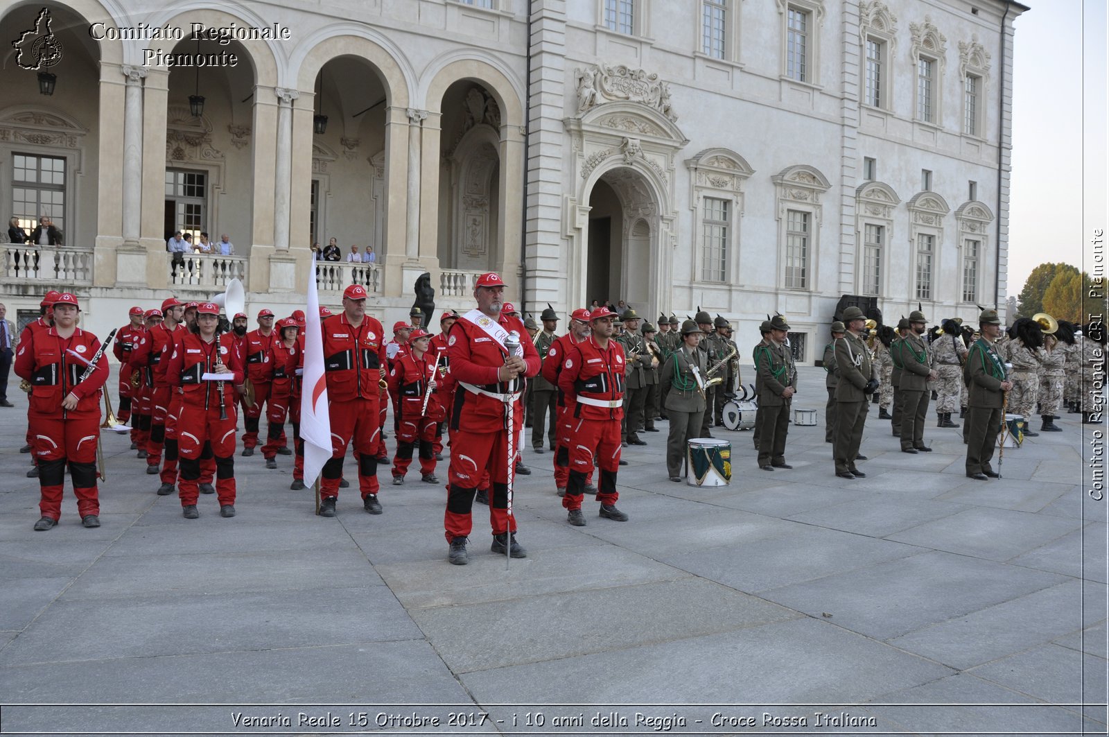 Venaria Reale 15 Ottobre 2017 - i 10 anni della Reggia - Croce Rossa Italiana- Comitato Regionale del Piemonte