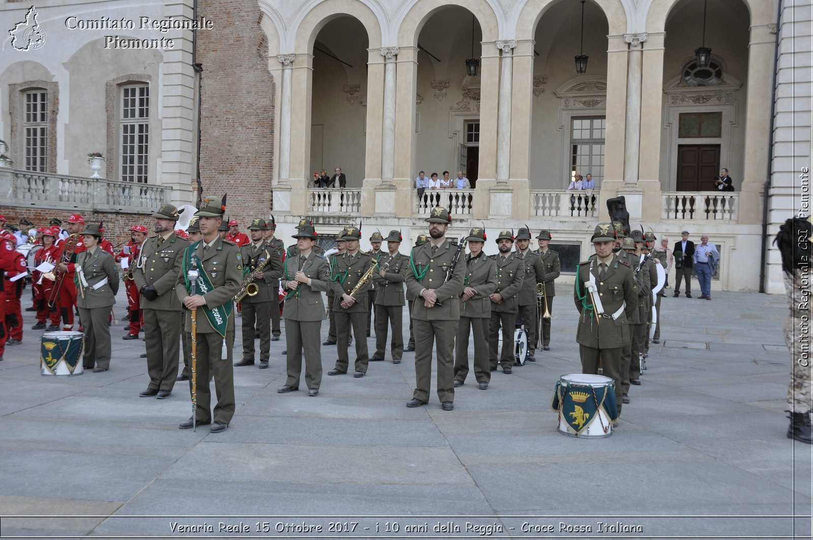 Venaria Reale 15 Ottobre 2017 - i 10 anni della Reggia - Croce Rossa Italiana- Comitato Regionale del Piemonte