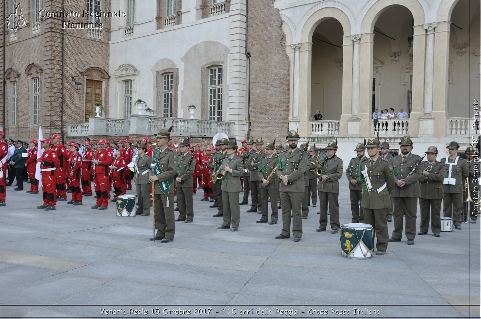 Venaria Reale 15 Ottobre 2017 - i 10 anni della Reggia - Croce Rossa Italiana- Comitato Regionale del Piemonte