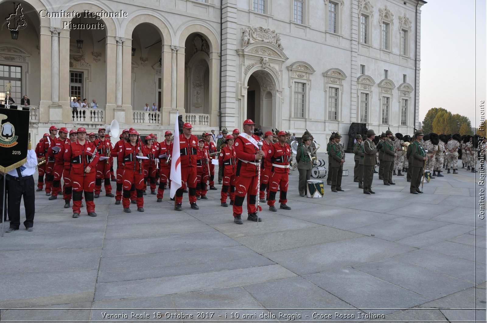 Venaria Reale 15 Ottobre 2017 - i 10 anni della Reggia - Croce Rossa Italiana- Comitato Regionale del Piemonte