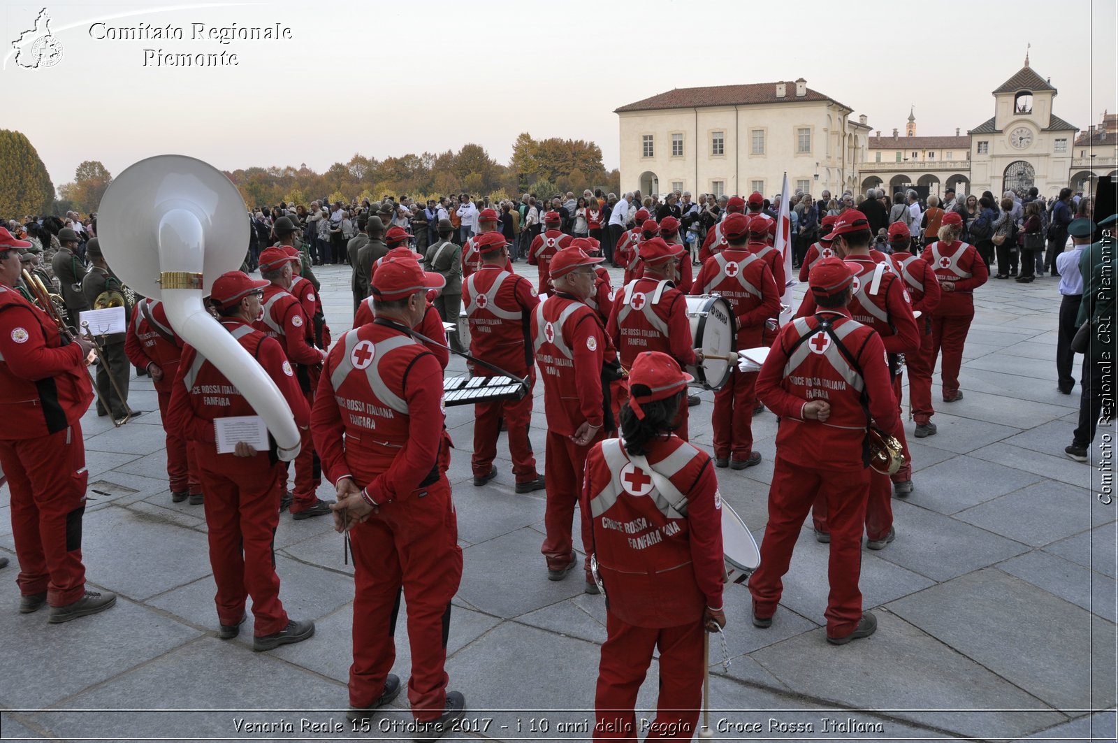 Venaria Reale 15 Ottobre 2017 - i 10 anni della Reggia - Croce Rossa Italiana- Comitato Regionale del Piemonte