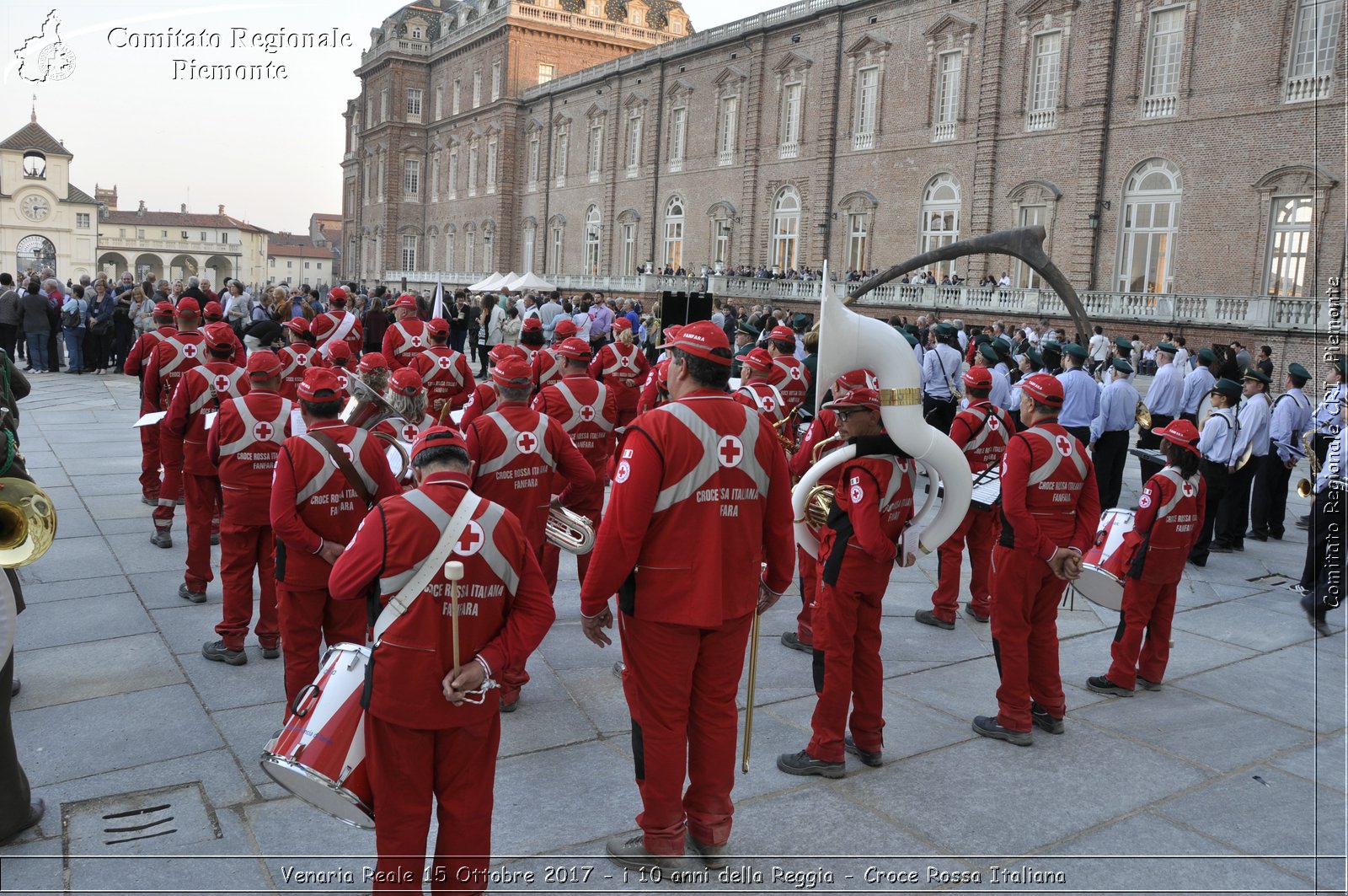 Venaria Reale 15 Ottobre 2017 - i 10 anni della Reggia - Croce Rossa Italiana- Comitato Regionale del Piemonte