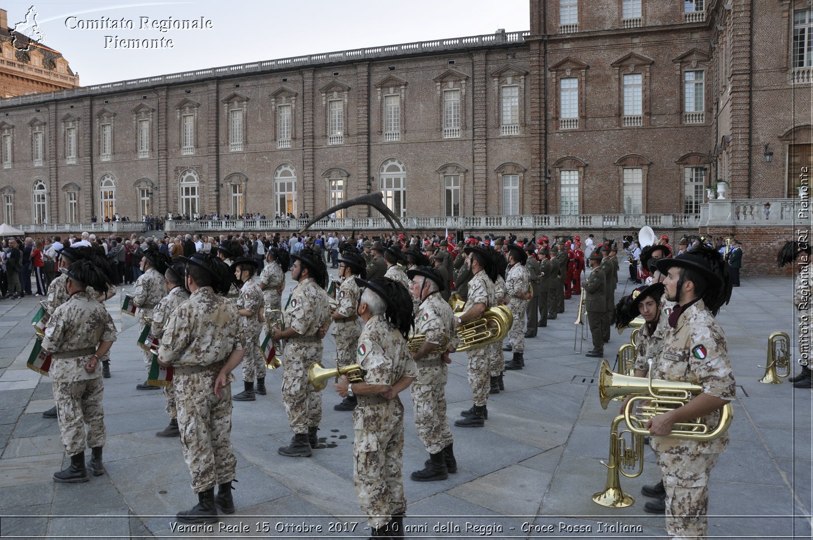 Venaria Reale 15 Ottobre 2017 - i 10 anni della Reggia - Croce Rossa Italiana- Comitato Regionale del Piemonte