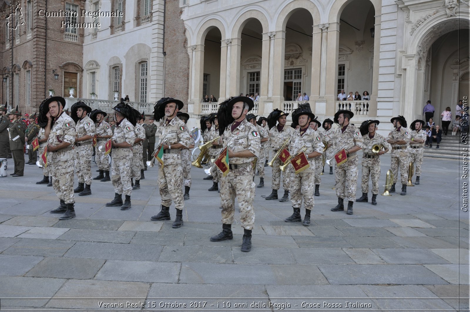 Venaria Reale 15 Ottobre 2017 - i 10 anni della Reggia - Croce Rossa Italiana- Comitato Regionale del Piemonte