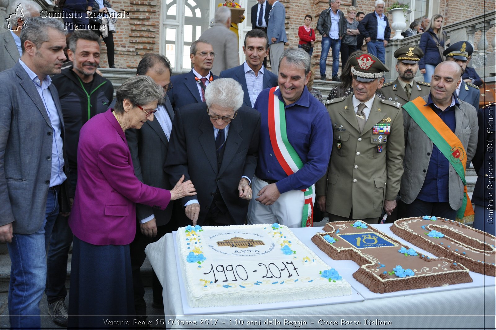 Venaria Reale 15 Ottobre 2017 - i 10 anni della Reggia - Croce Rossa Italiana- Comitato Regionale del Piemonte