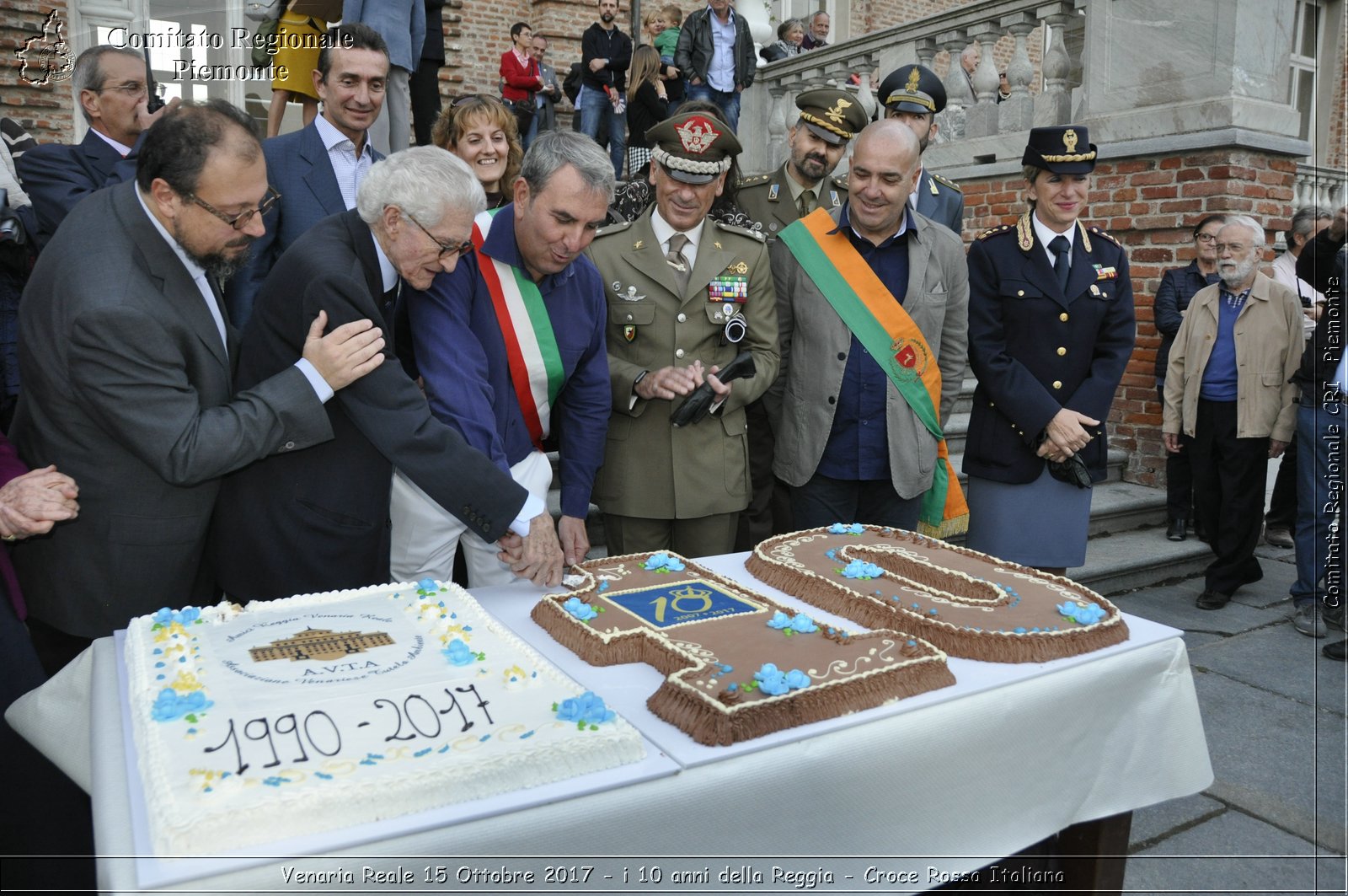 Venaria Reale 15 Ottobre 2017 - i 10 anni della Reggia - Croce Rossa Italiana- Comitato Regionale del Piemonte