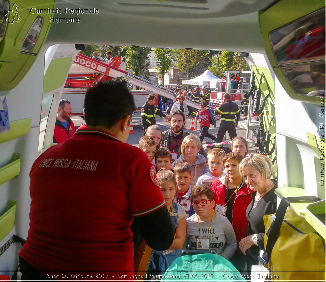 Susa 20 Ottobre 2017 - Campagna Rianimazione VIVA 2017 - Croce Rossa Italiana- Comitato Regionale del Piemonte