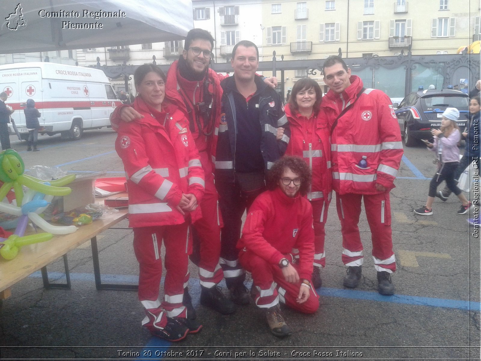 Torino 20 Ottobre 2017 - Corri per la Salute - Croce Rossa Italiana- Comitato Regionale del Piemonte