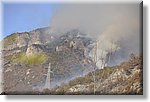 Bussoleno 23 Ottobre 2017 - l'incendio in Valle di Susa - Croce Rossa Italiana- Comitato Regionale del Piemonte